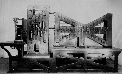 Tide-predicting machine no. 2 right side view